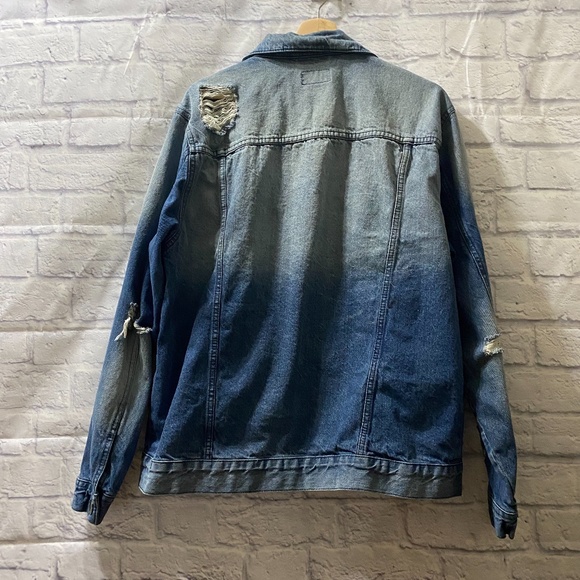 Waimea Distressed Denim Jean Jacket - Picture 4 of 8
